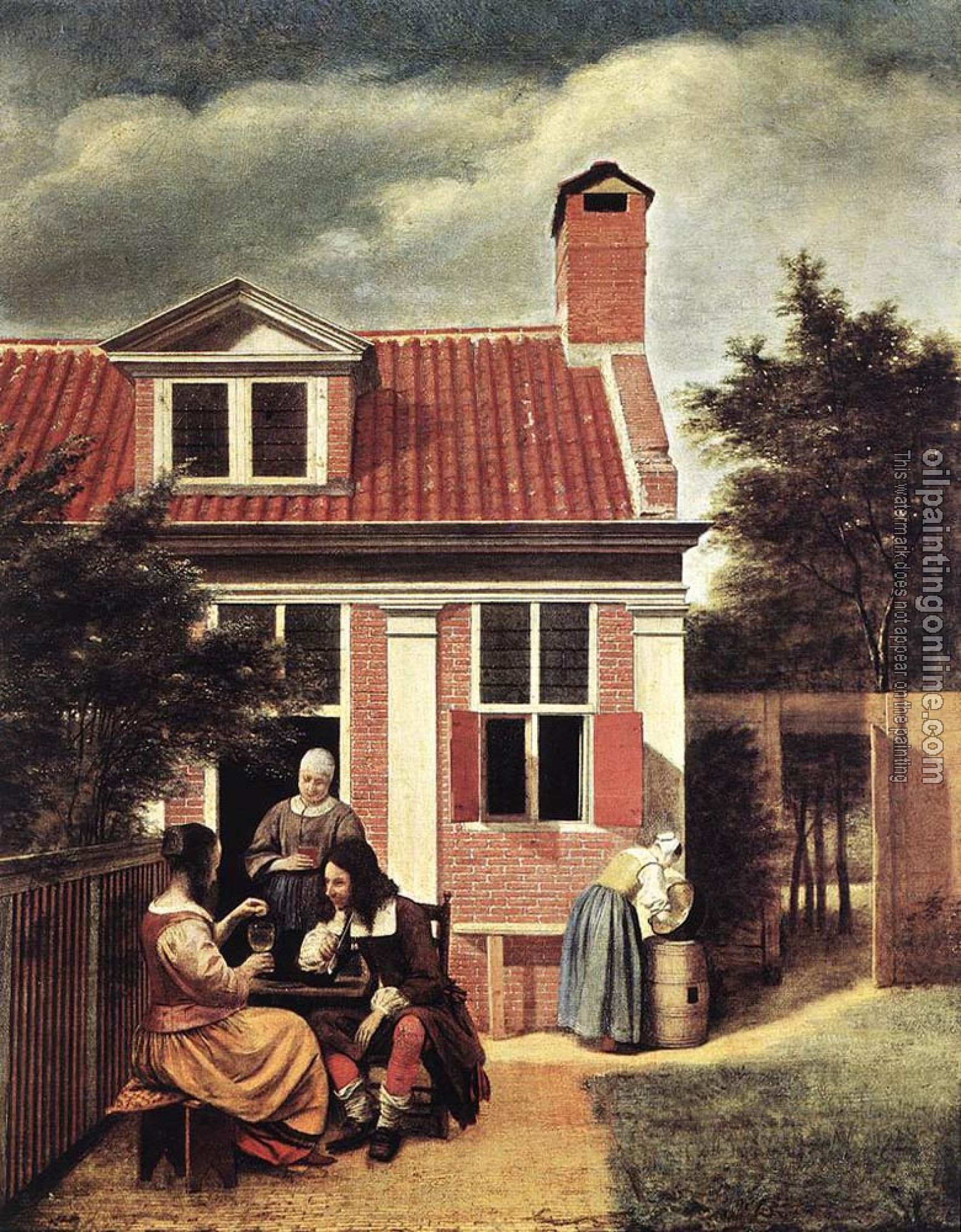 Pieter de Hooch - Village House